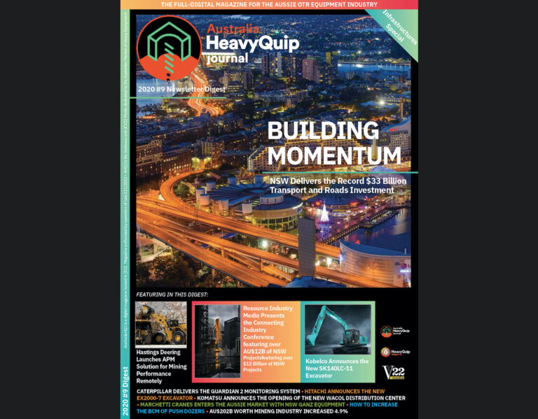 Australia HeavyQuip Journal Digest #9 2020 • Infrastructure Special